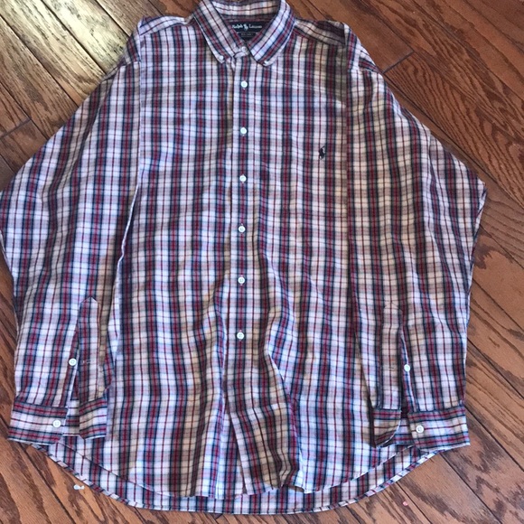 NWOT Men’s Ralph Lauren Large / Big Shirt 👔❤️ - Picture 5 of 6